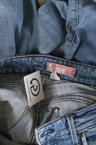 Damskie jeansy H&M, Rozmiar S, Kolor Niebieski, Cena 38,01 zł