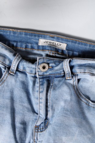 Γυναικείο Τζίν Jewelly, Μέγεθος S, Χρώμα Μπλέ, Τιμή 10,14 €