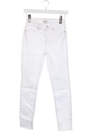 Damskie jeansy ONLY, Rozmiar XS, Kolor Biały, Cena 48,94 zł