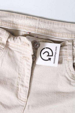 Damen Jeans Peckott, Größe M, Farbe Beige, Preis € 8,07