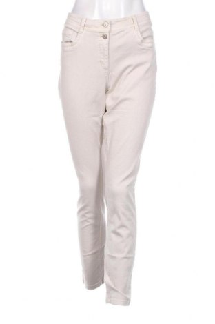 Damen Jeans Peckott, Größe M, Farbe Beige, Preis € 9,08