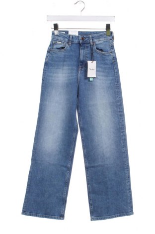 Дамски дънки Pepe Jeans, Размер XS, Цвят Син, Цена 60,20 лв.