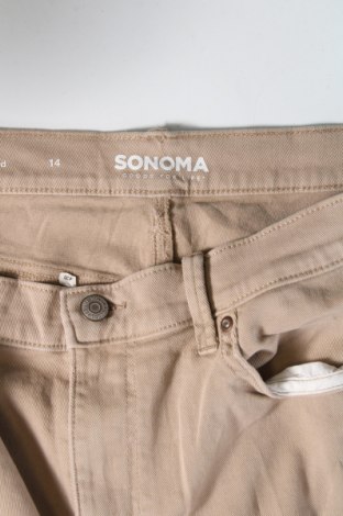 Γυναικείο Τζίν Sonoma, Μέγεθος XL, Χρώμα  Μπέζ, Τιμή 8,97 €