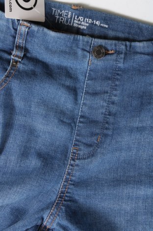 Damen Jeans Time and tru, Größe L, Farbe Blau, Preis 8,07 €