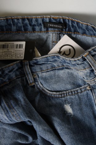 Dámské džíny  Trendyol, Velikost L, Barva Modrá, Cena  742,00 Kč