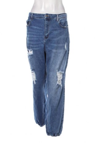 Γυναικείο Τζίν Wax Jean, Μέγεθος XXL, Χρώμα Μπλέ, Τιμή 16,48 €