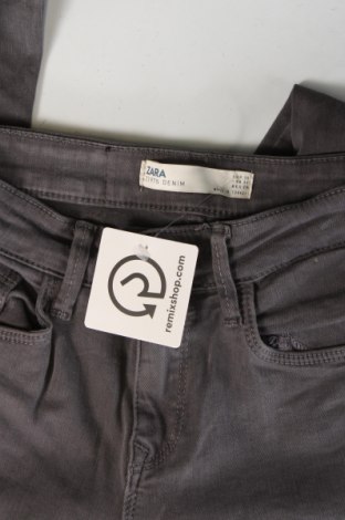 Dámske džínsy  Zara, Veľkosť S, Farba Sivá, Cena  14,49 €