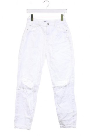 Damskie jeansy Zara, Rozmiar XS, Kolor Biały, Cena 38,86 zł