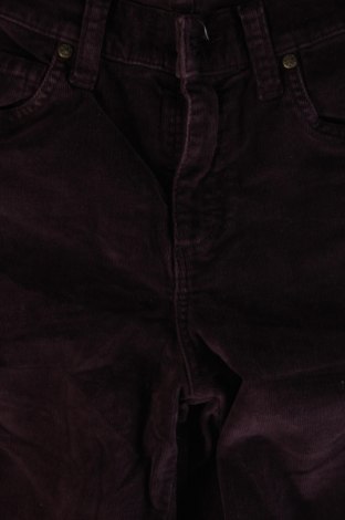 Pantaloni de velvet de femei, Mărime S, Culoare Mov, Preț 37,73 Lei