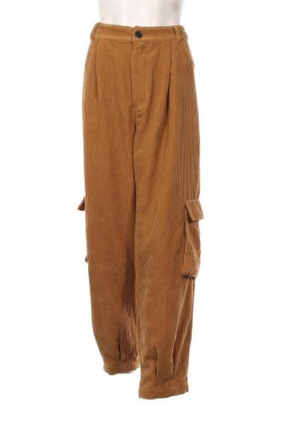 Pantaloni de velvet de femei, Mărime XL, Culoare Maro, Preț 47,70 Lei