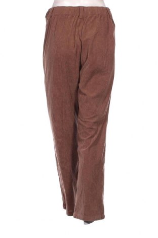 Pantaloni de velvet de femei, Mărime S, Culoare Maro, Preț 24,80 Lei
