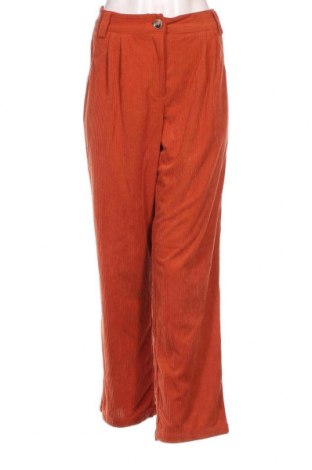 Damen Cordhose, Größe L, Farbe Orange, Preis 7,06 €