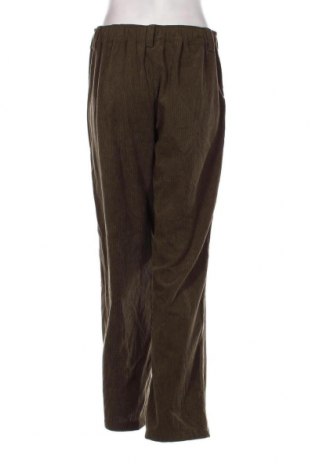 Pantaloni de velvet de femei, Mărime M, Culoare Verde, Preț 24,80 Lei