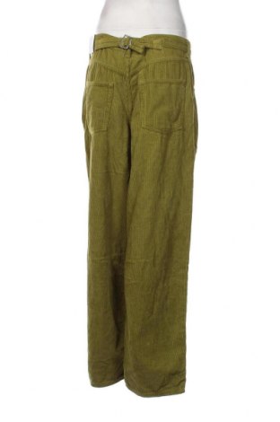 Pantaloni de velvet de femei BDG, Mărime L, Culoare Verde, Preț 134,60 Lei