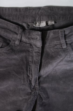 Pantaloni de velvet de femei Blue Motion, Mărime M, Culoare Gri, Preț 31,48 Lei