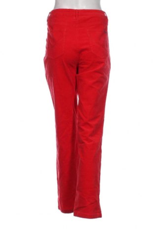 Pantaloni de velvet de femei C&A, Mărime L, Culoare Roșu, Preț 42,93 Lei