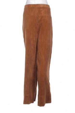 Pantaloni de velvet de femei Cortefiel, Mărime XL, Culoare Maro, Preț 137,66 Lei