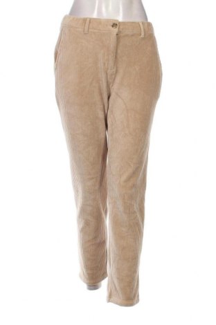 Pantaloni de velvet de femei Esprit, Mărime L, Culoare Bej, Preț 74,18 Lei
