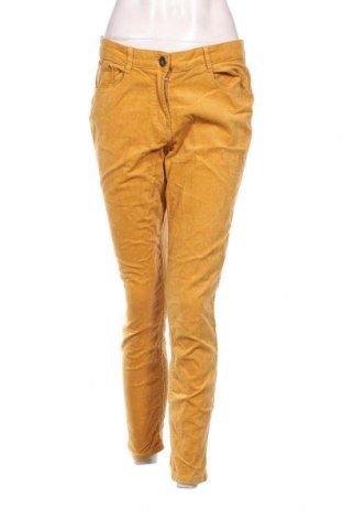 Pantaloni de velvet de femei Gina Benotti, Mărime M, Culoare Galben, Preț 23,85 Lei