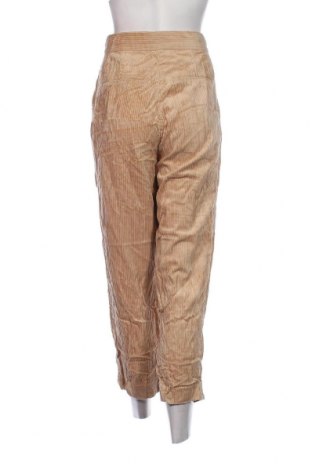 Pantaloni de velvet de femei H&M, Mărime S, Culoare Bej, Preț 31,48 Lei