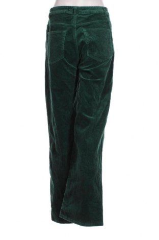 Pantaloni de velvet de femei H&M Divided, Mărime M, Culoare Verde, Preț 74,81 Lei