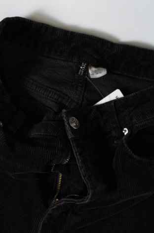 Γυναικείο κοτλέ παντελόνι H&M Divided, Μέγεθος S, Χρώμα Μαύρο, Τιμή 8,01 €