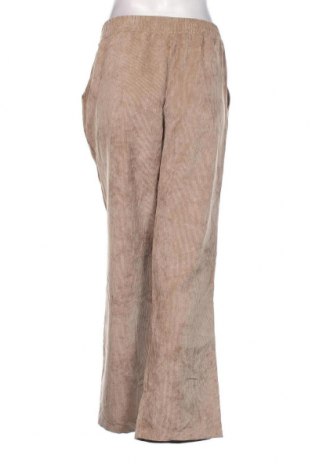 Pantaloni de velvet de femei Jacqueline De Yong, Mărime M, Culoare Bej, Preț 24,80 Lei