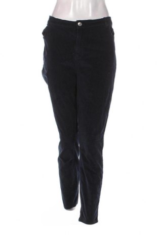 Pantaloni de velvet de femei LCW, Mărime XL, Culoare Albastru, Preț 42,17 Lei