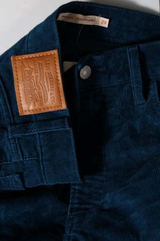 Γυναικείο κοτλέ παντελόνι Levi's, Μέγεθος M, Χρώμα Μπλέ, Τιμή 18,93 €