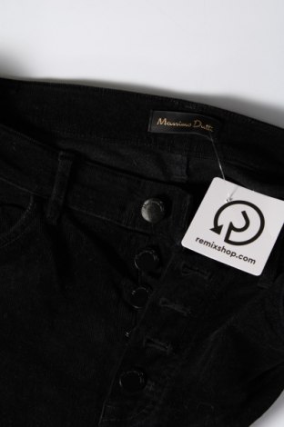 Pantaloni de velvet de femei Massimo Dutti, Mărime M, Culoare Negru, Preț 111,84 Lei
