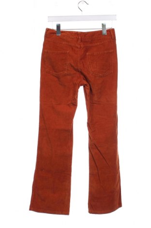 Pantaloni de velvet de femei Massimo Dutti, Mărime M, Culoare Portocaliu, Preț 104,08 Lei