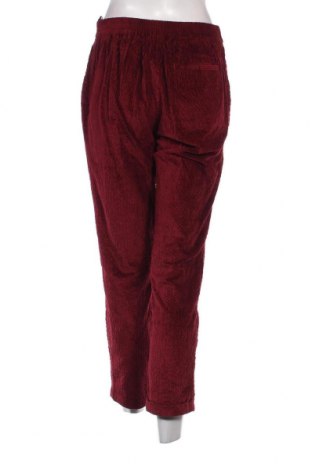 Pantaloni de velvet de femei Momoni, Mărime M, Culoare Roșu, Preț 258,23 Lei