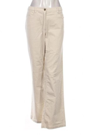 Pantaloni de velvet de femei My Own, Mărime L, Culoare Bej, Preț 33,39 Lei