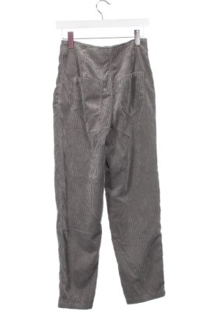 Γυναικείο κοτλέ παντελόνι Promod, Μέγεθος XS, Χρώμα Γκρί, Τιμή 5,07 €