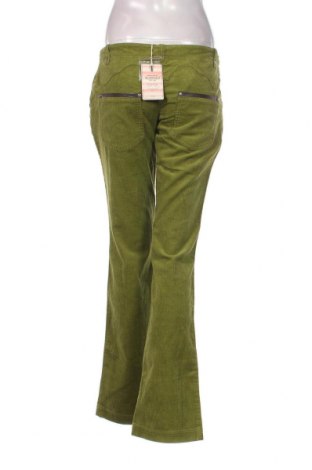 Pantaloni de velvet de femei Reserved, Mărime S, Culoare Verde, Preț 76,46 Lei
