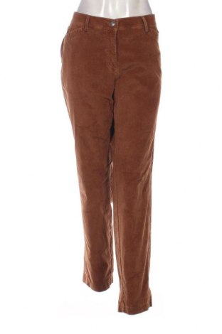 Pantaloni de velvet de femei Toni, Mărime XL, Culoare Bej, Preț 53,95 Lei