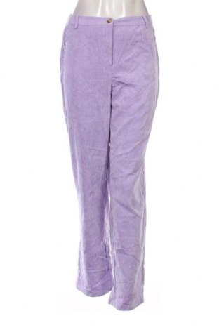Pantaloni de velvet de femei VILA, Mărime S, Culoare Mov, Preț 23,09 Lei