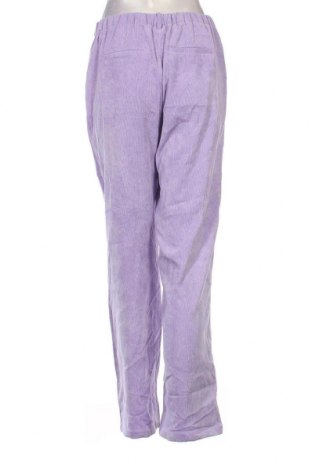 Pantaloni de velvet de femei VILA, Mărime S, Culoare Mov, Preț 22,21 Lei