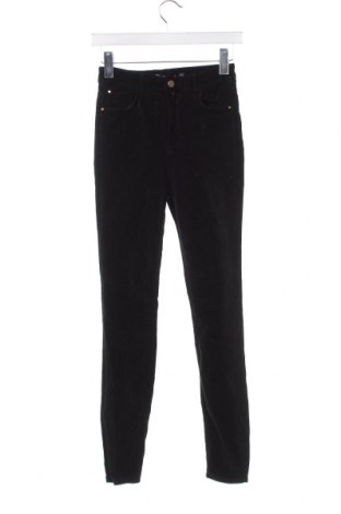 Pantaloni de velvet de femei Zara Trafaluc, Mărime S, Culoare Negru, Preț 34,64 Lei