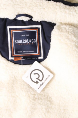 Дамски елек Soulcal & Co, Размер L, Цвят Син, Цена 21,50 лв.