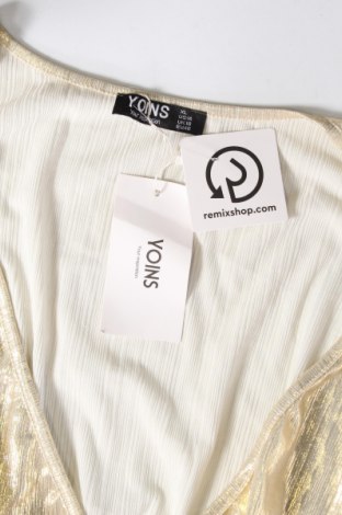 Γυναικεία σαλοπέτα Yoins, Μέγεθος XL, Χρώμα Χρυσαφί, Τιμή 20,71 €