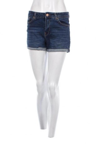 Pantaloni scurți de femei Bershka, Mărime S, Culoare Albastru, Preț 62,50 Lei