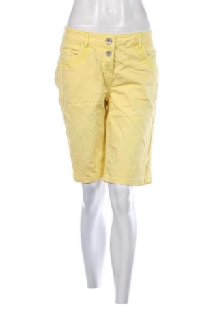 Γυναικείο κοντό παντελόνι Cecil, Μέγεθος M, Χρώμα Κίτρινο, Τιμή 6,31 €