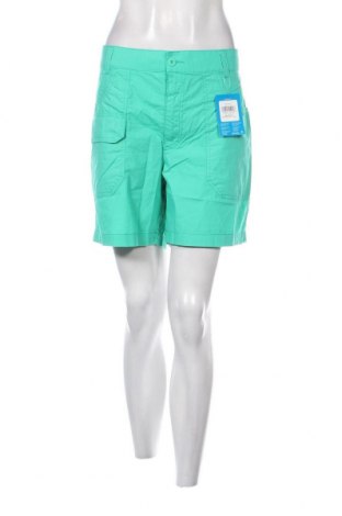 Pantaloni scurți de femei Columbia, Mărime XL, Culoare Verde, Preț 195,39 Lei