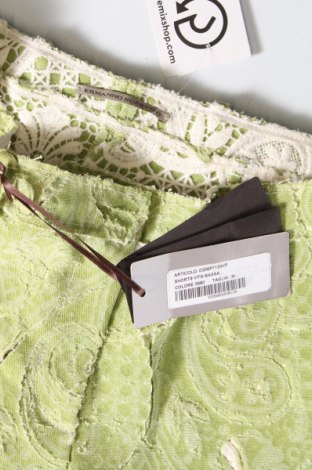 Γυναικείο κοντό παντελόνι Ermanno Scervino, Μέγεθος M, Χρώμα Πράσινο, Τιμή 291,90 €