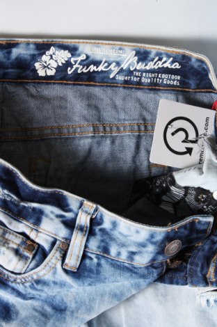 Pantaloni scurți de femei Funky Buddha, Mărime M, Culoare Albastru, Preț 39,14 Lei