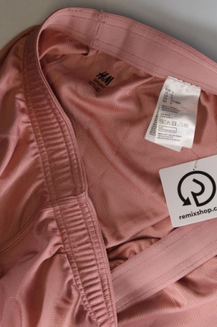 Damen Shorts H&M Sport, Größe L, Farbe Aschrosa, Preis 13,22 €