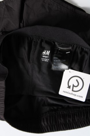 Γυναικείο κοντό παντελόνι H&M Sport, Μέγεθος M, Χρώμα Μαύρο, Τιμή 11,75 €