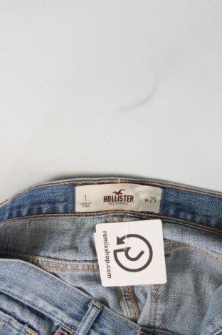 Дамски къс панталон Hollister, Размер XS, Цвят Син, Цена 8,50 лв.