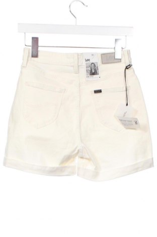 Дамски къс панталон Lee, Размер XS, Цвят Бял, Цена 52,52 лв.